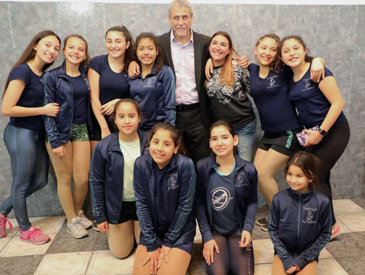 Ferraresi inauguró obras en el Club Orientación Juvenil de Piñeyro