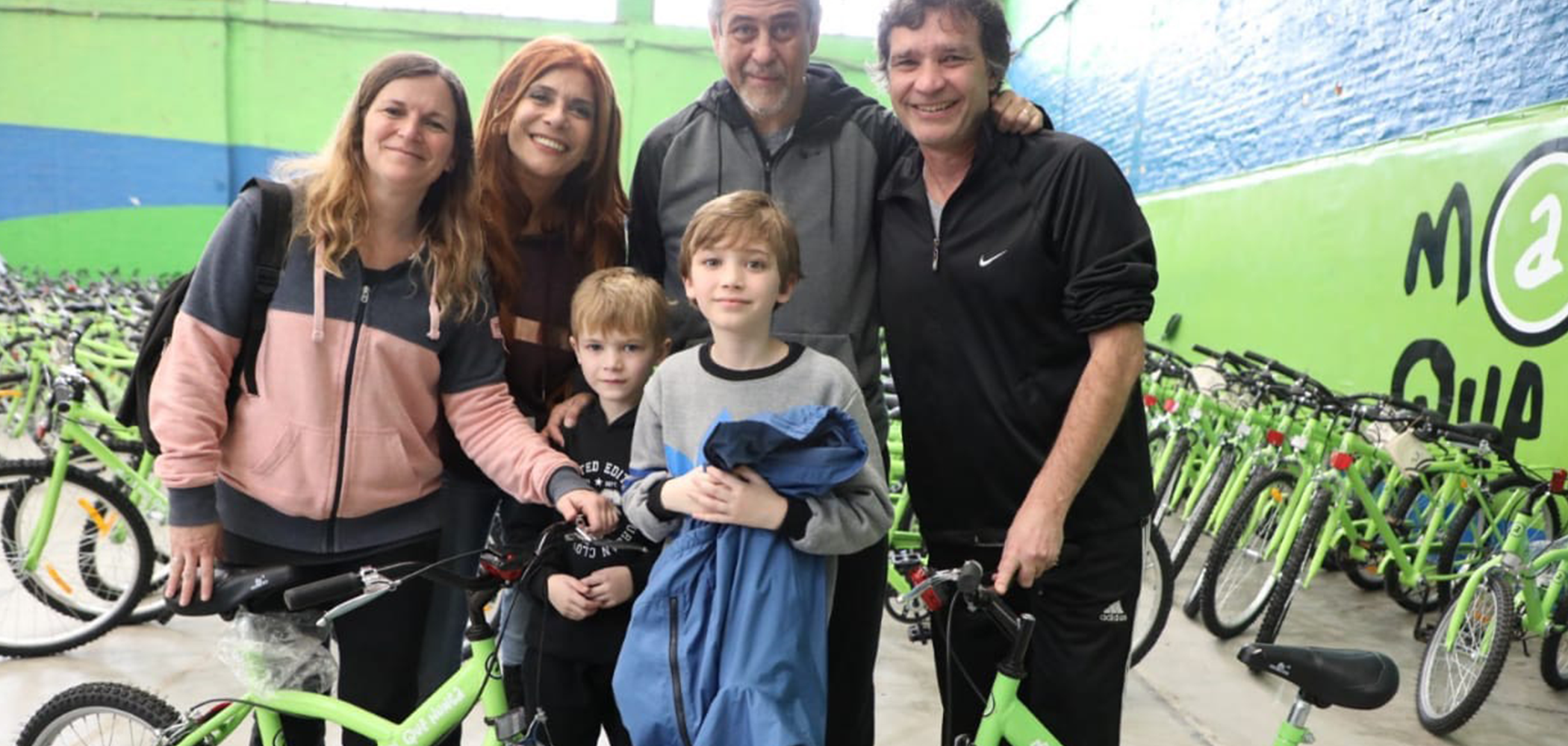 Ocho mil niños y niñas de Avellaneda ya recibieron sus bicicletas