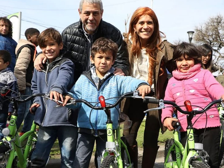 La Municipalidad continúa la entrega de bicicletas