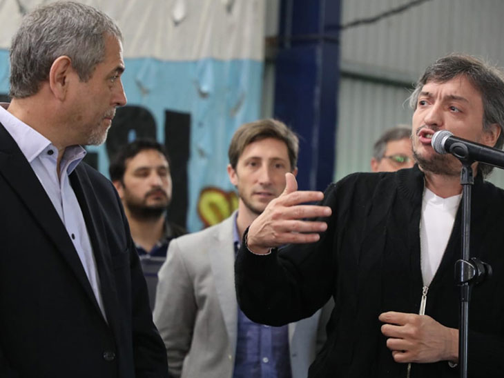 Junto a Máximo Kirchner e intendentes, Ferraresi inauguró una planta de reciclado de residuos