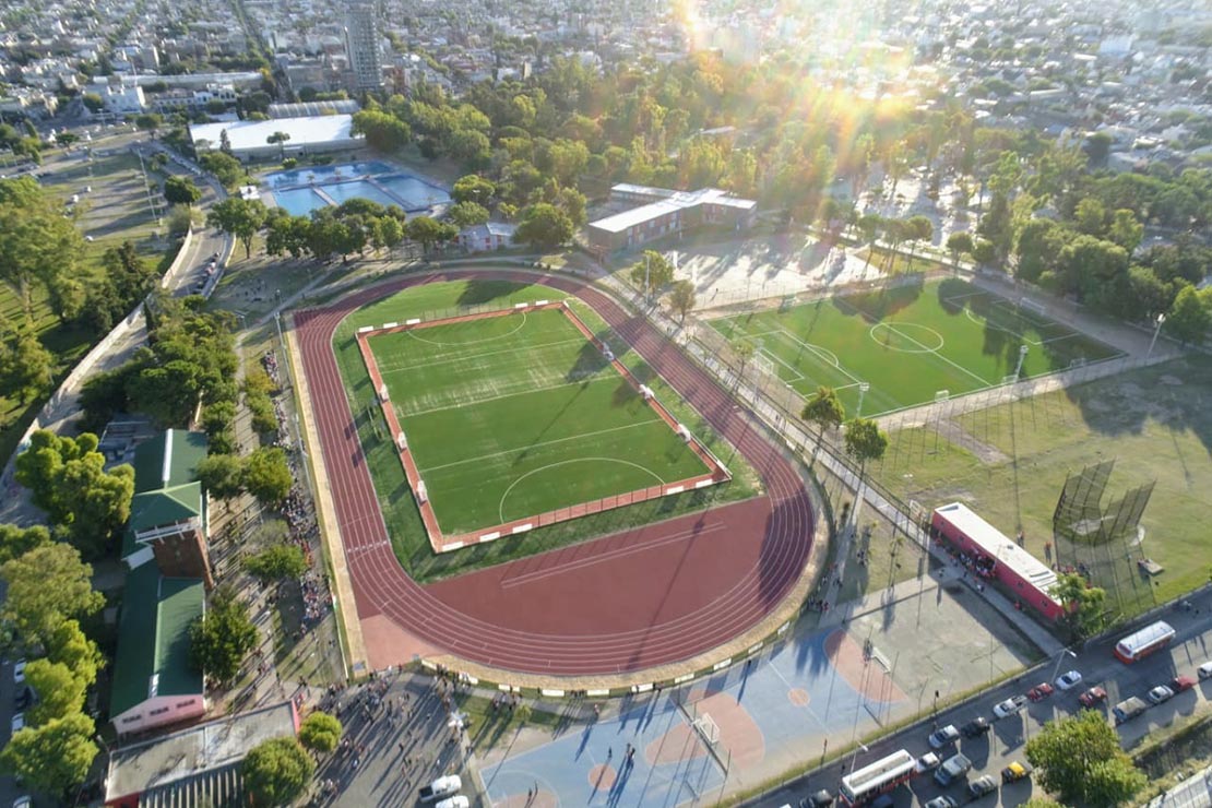 Ferraresi inauguró un Complejo de Alto Rendimiento Deportivo en el Parque Domínico