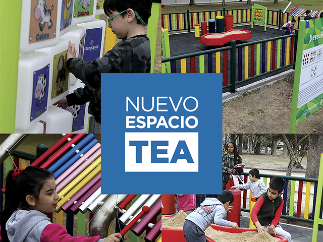 Avellaneda ya cuenta con patios de juegos adaptados para niñxs con TEA