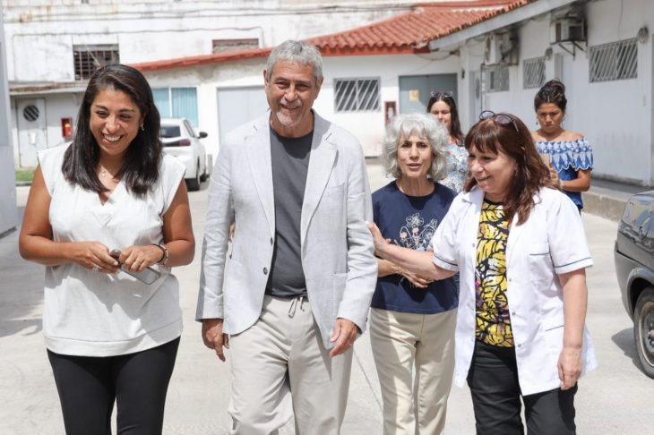 El intendente Ferraresi recorrió el Hospital Materno Infantil Ana Goitia